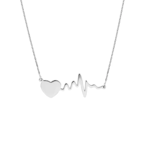 Heart And Lifeline Necklace